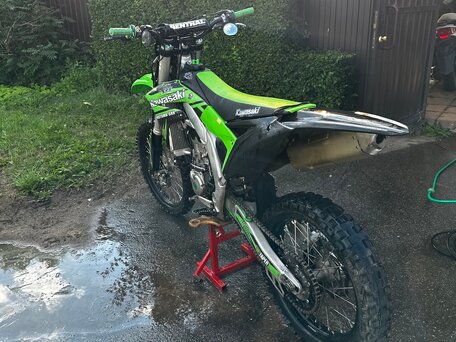 2017 Kawasaki KX 450, зелёный, 570000 рублей, вид 5