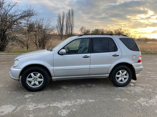 2002 Mercedes-Benz M-Класс 400 I (W163) Рестайлинг, серебристый, 1000000 рублей, вид 3