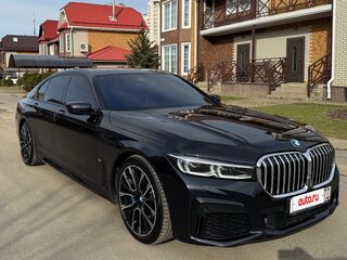 2019 BMW 7 серии 740d xDrive VI (G11/G12) Рестайлинг, чёрный, 5490000 рублей, вид 1