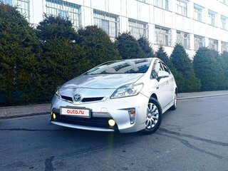2012 Toyota Prius PHV ZVW35 III Рестайлинг (XW30), серебристый, 1650000 рублей, вид 2