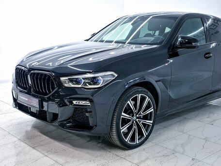 2020 BMW X6 M50d III (G06), чёрный, 8250000 рублей, вид 4