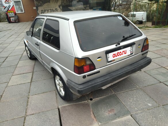 1986 Volkswagen Golf II, серебристый, 160000 рублей - вид 22