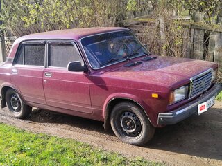 2004 Lada (ВАЗ) 2107, красный, 111111 рублей, вид 3