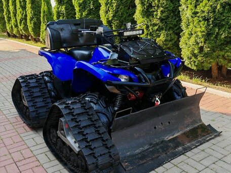 2013 Yamaha Grizzly 700, синий, 750000 рублей, вид 1