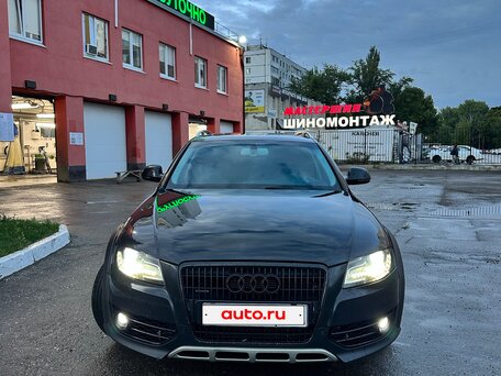 2009 Audi A4 allroad IV (B8), чёрный, 1130000 рублей, вид 2
