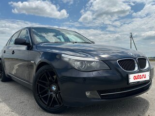 2008 BMW 5 серии 525i V (E60/E61) Рестайлинг, синий, 1130000 рублей, вид 1