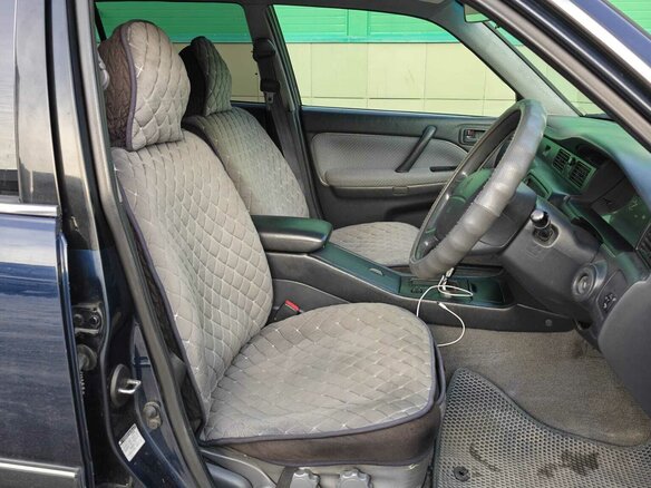 2001 Toyota Crown X (S150), синий, 750000 рублей - вид 7