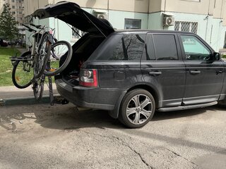 2008 Land Rover Range Rover Sport Supercharged I, чёрный, 1400000 рублей, вид 4