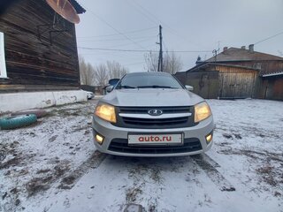 2016 Lada (ВАЗ) Granta I, серебристый, 650000 рублей, вид 2