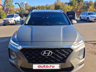 2018 Hyundai Santa Fe IV, серый, 3100000 рублей, вид 2
