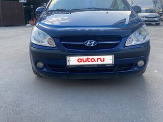 2008 Hyundai Getz I Рестайлинг, синий, 400000 рублей, вид 3