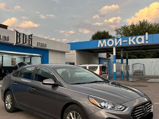 2018 Hyundai Sonata VII (LF) Рестайлинг, серый, 1750000 рублей, вид 3