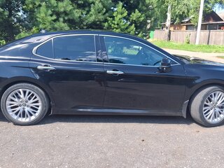 2020 Toyota Camry VIII (XV70), чёрный, 3600000 рублей, вид 5