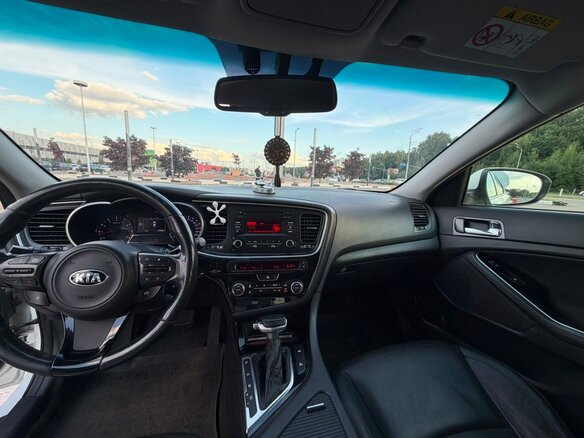 2014 Kia Optima III Рестайлинг, белый - вид 5