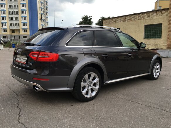 2014 Audi A4 allroad IV (B8) Рестайлинг, чёрный - вид 3
