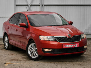 2018 Skoda Rapid I Рестайлинг, оранжевый, 1350000 рублей, вид 3