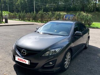 2011 Mazda 6 II (GH) Рестайлинг, серый, 690000 рублей, вид 1