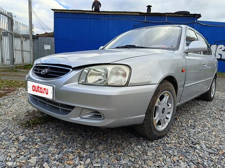 2007 Hyundai Accent ТагАЗ II, серебристый, 260000 рублей, вид 3