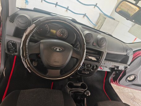 2012 Lada (ВАЗ) Granta I, серебристый, 280000 рублей, вид 5