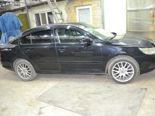 2012 Skoda Octavia II (A5) Рестайлинг, чёрный, 740000 рублей, вид 5