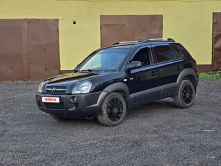 2008 Hyundai Tucson I, чёрный, 800000 рублей, вид 3