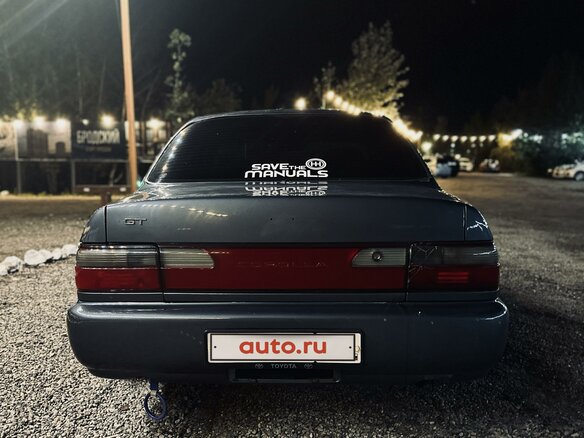 1992 Toyota Corolla VII (E100), синий - вид 8