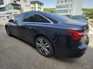 2024 Audi A6 45 TDI V (C8) Рестайлинг, синий, 8021645 рублей, вид 5