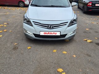 2016 Hyundai Solaris I Рестайлинг, белый, 480000 рублей, вид 2