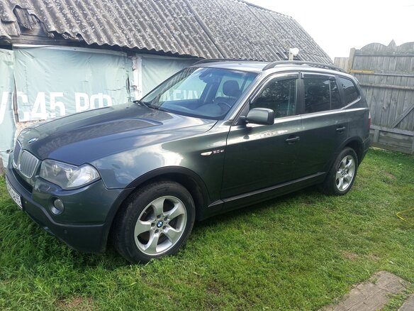 2007 BMW X3 30i I (E83) Рестайлинг, зелёный, 900000 рублей - вид 6