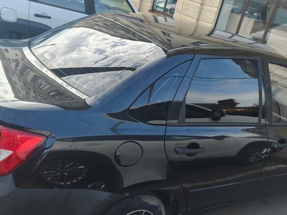 2012 Lada (ВАЗ) Granta I, серебристый, 280000 рублей - вид 12