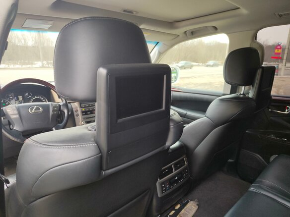 2015 Lexus LX 570 III Рестайлинг, белый, 5400000 рублей - вид 11