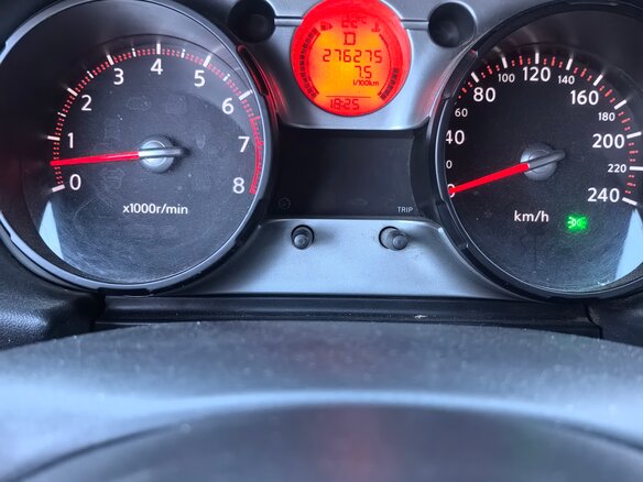 2008 Nissan Qashqai I, чёрный - вид 1