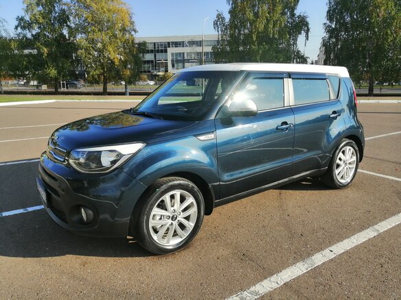 2018 Kia Soul II Рестайлинг, голубой, 1580000 рублей - вид 7