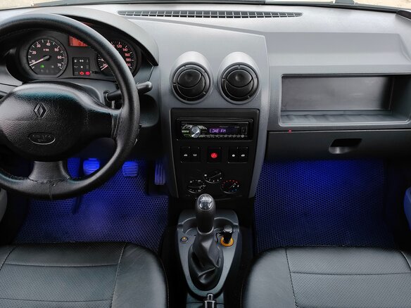 2008 Renault Logan I, зелёный, 333000 рублей - вид 8