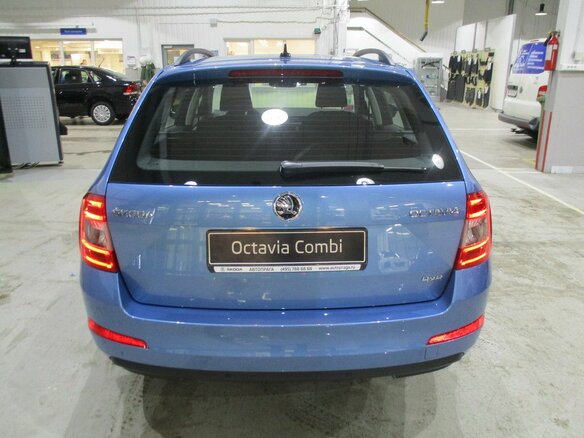 2016 Skoda Octavia III (A7), голубой - вид 2
