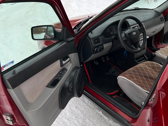 2008 Lada (ВАЗ) Priora I, красный, 400000 рублей - вид 8