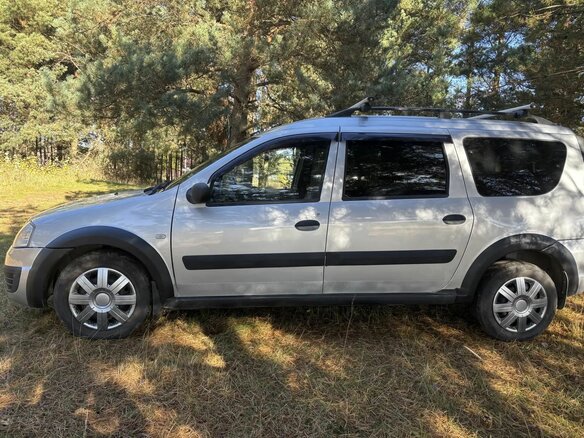 2013 Lada (ВАЗ) Largus I, серебристый, 535000 рублей - вид 5