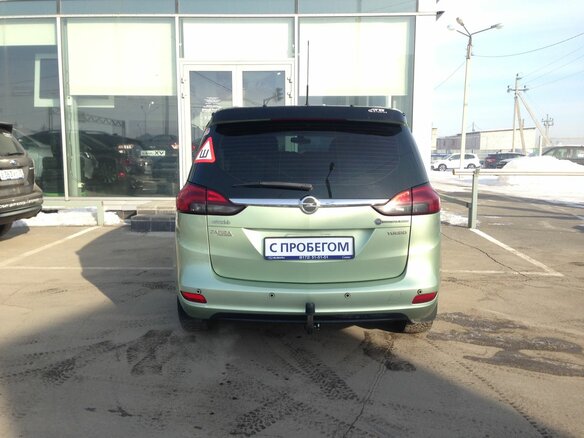 2012 Opel Zafira C, зелёный - вид 4