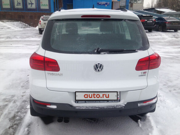 2014 Volkswagen Tiguan I Рестайлинг, белый - вид 2