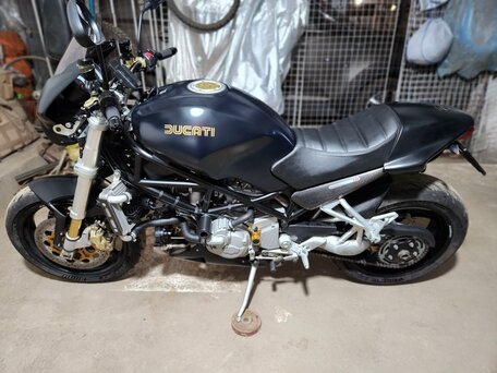 2003 Ducati Monster S4, чёрный, 600000 рублей, вид 4