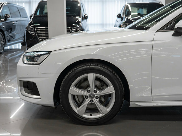 2020 Audi A4 40 TFSI V (B9) Рестайлинг, белый - вид 21