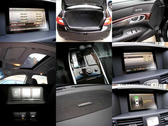 2010 Infiniti M M25 IV, чёрный - вид 11