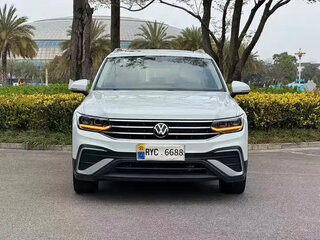 2021 Volkswagen Tiguan L II Рестайлинг (China Market), белый, 1880000 рублей, вид 2