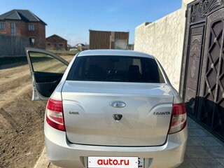 2015 Lada (ВАЗ) Granta I, серый, 470000 рублей, вид 2
