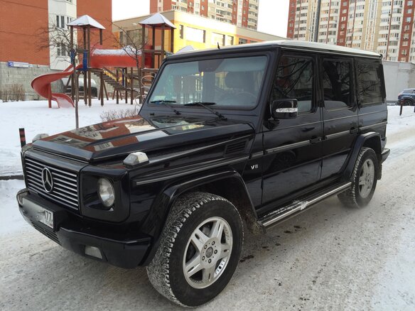 2004 Mercedes-Benz G-Класс 500 II (W463), чёрный - вид 4