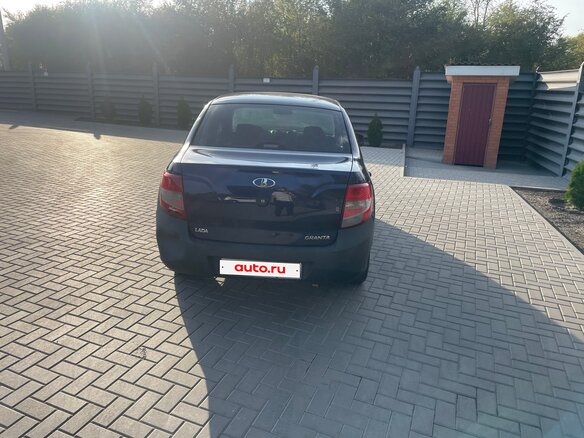 2012 Lada (ВАЗ) Granta I, синий, 230000 рублей - вид 3