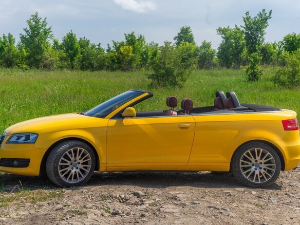 2008 Audi A3 II (8P) Рестайлинг 2, жёлтый, 1349999 рублей - вид 11