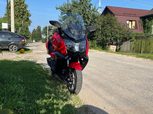 2013 BMW C 650 GT, красный, 590000 рублей - вид 6