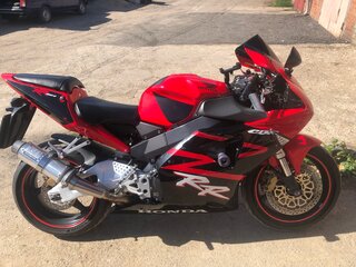 2002 Honda CBR 954RR Fireblade, красный, 500000 рублей, вид 4
