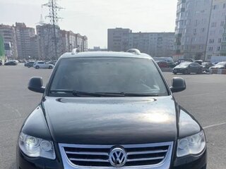 2007 Volkswagen Touareg I Рестайлинг, чёрный, 1305000 рублей, вид 1